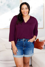 Load image into Gallery viewer, SEW IN LOVE- So Outstanding Top in Dark Magenta