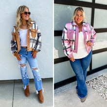 Load image into Gallery viewer, PREORDER: Closes 9/5 Breckenridge Plaid Shacket in Two Colors