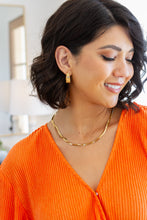 Load image into Gallery viewer, Waterproof, No Tarnish, Stacked, Gold Hoop Earrings