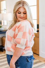 Load image into Gallery viewer, Start Me Up Checkered Sweater