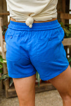 Load image into Gallery viewer, Start the Day Shorts in Blue