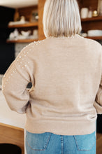 Load image into Gallery viewer, SP24- BIBI- String Me Along Pearl Accent Sweater