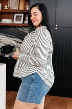 Load image into Gallery viewer, ONE ELEVEN NORTH- Striped Serendipity Pullover