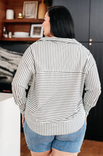 Load image into Gallery viewer, ONE ELEVEN NORTH- Striped Serendipity Pullover