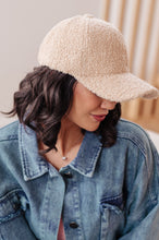 Load image into Gallery viewer, AVE SHOPS- Lyla Sherpa Ball Cap in Khaki