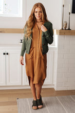 Load image into Gallery viewer, BFD-Climbing Vine Cable Knit Cardigan in Green (Reg & Curvy)