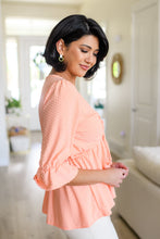 Load image into Gallery viewer, Sweet Sherbet Swiss Dot Top- LOVELY MELODY