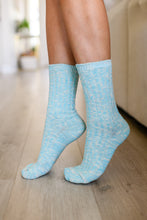 Load image into Gallery viewer, AVE SHOPS- Sweet Socks Heathered Scrunch Socks