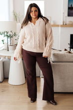 Load image into Gallery viewer, SP24- Sweet Surrender Fringe Sweater (Reg & Curvy)