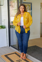 Load image into Gallery viewer, VERY J- Sweeter Than Nectar Lace Button Down in Honey