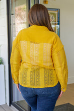 Load image into Gallery viewer, VERY J- Sweeter Than Nectar Lace Button Down in Honey