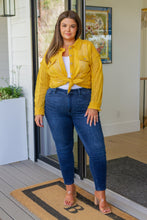 Load image into Gallery viewer, VERY J- Sweeter Than Nectar Lace Button Down in Honey