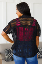 Load image into Gallery viewer, Talk of the Town Lace Set in Black (Two-Piece)
