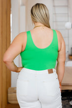 Load image into Gallery viewer, YELETE- The Basics Bodysuit in Green