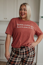 Load image into Gallery viewer, SP24- These Rolls are Homemade Tee (Reg & Curvy)