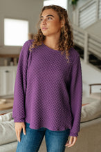 Load image into Gallery viewer, Thought It Over Textured Pullover (Reg & Curvy)