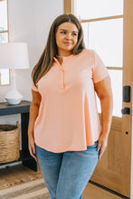 Load image into Gallery viewer, Tippy Top Ribbed Knit Henley (Reg & Curvy)