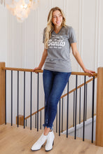 Load image into Gallery viewer, To the Window Graphic V Neck Tee in Gray