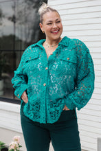 Load image into Gallery viewer, BIBI- Topped with Lace Button Down