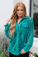 Load image into Gallery viewer, BIBI- Topped with Lace Button Down