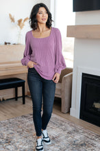 Load image into Gallery viewer, SP24- SEW IN LOVE- True to Your Word Balloon Sleeve Top