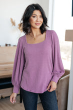 Load image into Gallery viewer, SP24- SEW IN LOVE- True to Your Word Balloon Sleeve Top