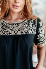 Load image into Gallery viewer, SP24- SAVANNA JANE- Try Again Embroidered Top