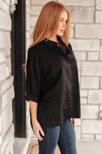 Load image into Gallery viewer, ONE ELEVEN NORTH- Turned Out Perfect Oversized Button-Down Shirt