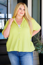 Load image into Gallery viewer, Two's Company Ribbed Button Down- LOVELY MELODY
