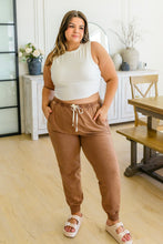 Load image into Gallery viewer, Unconditional Comfort Joggers in Deep Camel