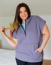 Load image into Gallery viewer, W23 Up And Ready Cap Sleeve Workout Hoodie