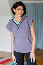 Load image into Gallery viewer, W23 Up And Ready Cap Sleeve Workout Hoodie