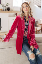 Load image into Gallery viewer, BIBI- Verity Velvet Blazer