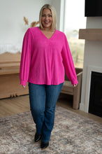 Load image into Gallery viewer, SP24- Very Refined V-Neck Blouse (Reg & Curvy)