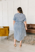 Load image into Gallery viewer, SP24- Wait for It Denim Shirtdress