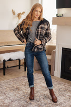 Load image into Gallery viewer, Warped Noise Reversible Plaid Shacket