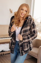 Load image into Gallery viewer, Warped Noise Reversible Plaid Shacket