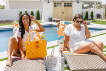 Load image into Gallery viewer, THE GOOD GYPSY- Luxury Beach Towel in Block Floral