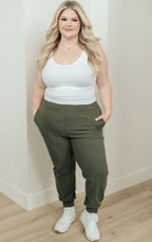 Load image into Gallery viewer, SP24- RAE MODE- Where Are You High Rise Joggers in Olive