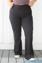 Load image into Gallery viewer, RAE MODE- Where are You Flared Leggings in Black
