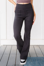 Load image into Gallery viewer, RAE MODE- Where are You Flared Leggings in Black
