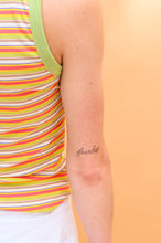 Load image into Gallery viewer, Words For A Season Temporary Tattoo - "FEARLESS"