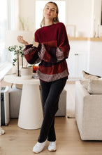 Load image into Gallery viewer, World of Wonder Striped Sweater (Reg & Curvy )
