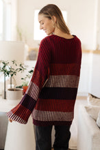 Load image into Gallery viewer, World of Wonder Striped Sweater (Reg & Curvy )