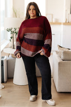 Load image into Gallery viewer, World of Wonder Striped Sweater (Reg & Curvy )