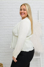 Load image into Gallery viewer, WEEKEND DEAL - Xanadu Long Sleeve V Neck Blouse in White