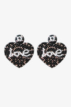 Load image into Gallery viewer, Valentines *Love Spell* : Beaded Heart Earrings