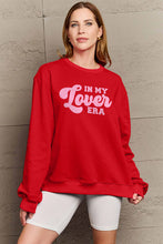 Load image into Gallery viewer, Simply Love Full Size IN MY LOVER ERA Round Neck Sweatshirt