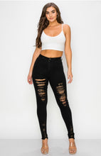 Load image into Gallery viewer, Stroke of Midnight Black Jeans (Reg & Plus)