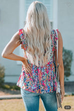 Load image into Gallery viewer, Forget Me Not Flounce Top (Reg & Plus)